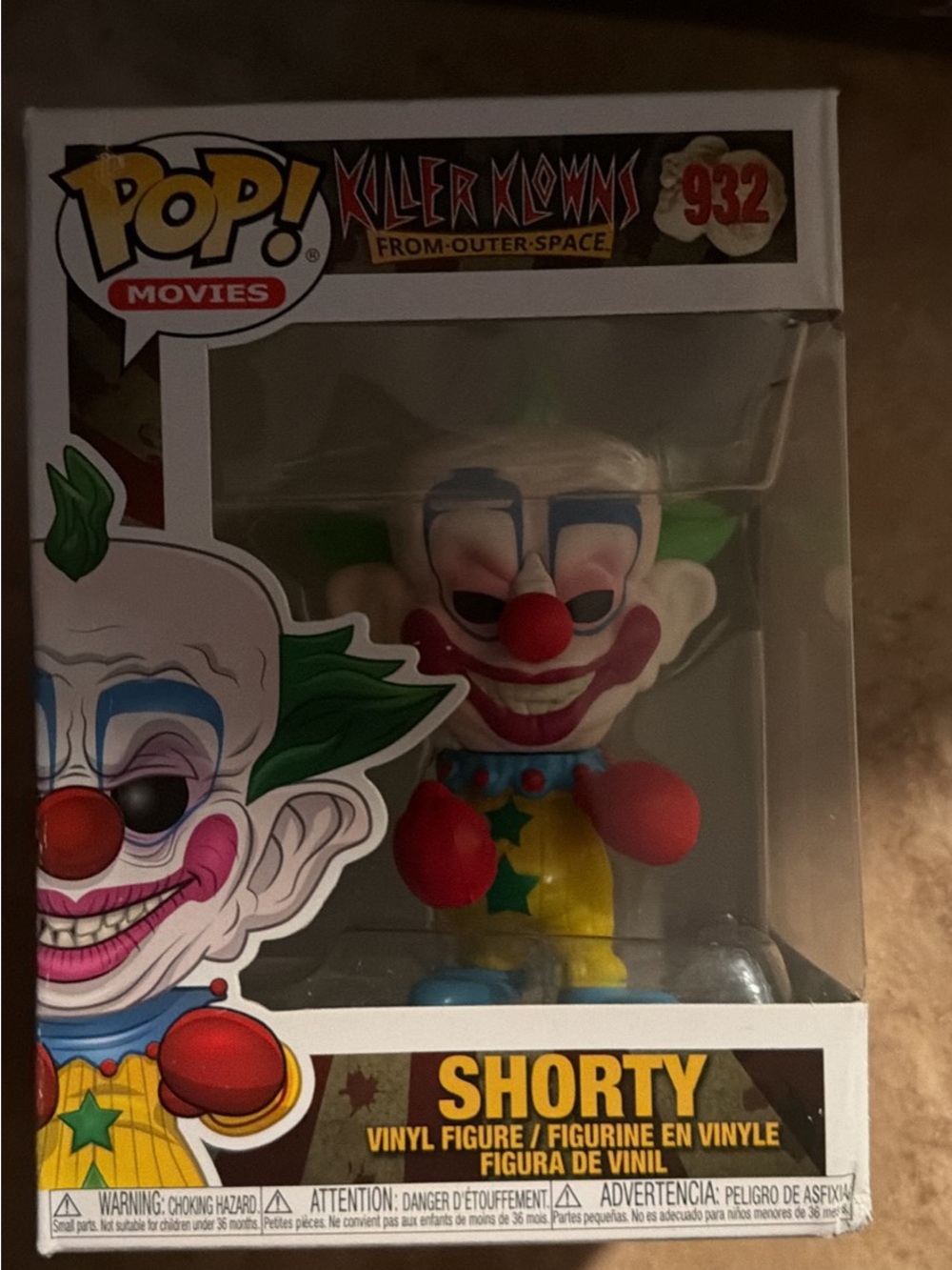 Funko Pop! Shorty Killer Klowns Vinyl Figure - Green, Red, Yellow, Blue